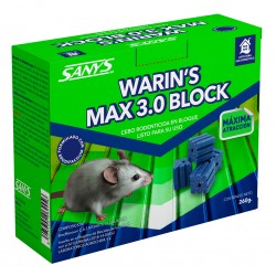 WARIN'S MAX BLOQUE 3.0, 250 GRAMOS